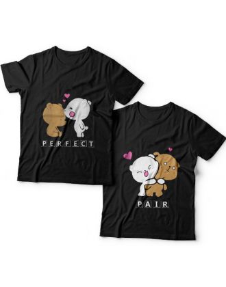 Парные футболки для влюбленных "Perfect pair"